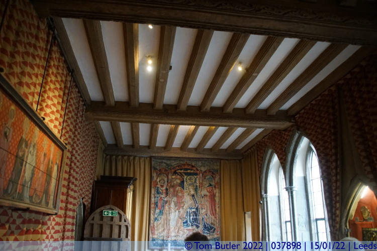 Photo ID: 037898, Inside the chapel, Leeds, England