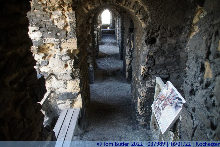 Photo ID: 037989, Inside Rochester Castle, Rochester, England