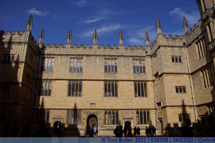 Photo ID: 038308, Old Bodleian Library, Oxford, England