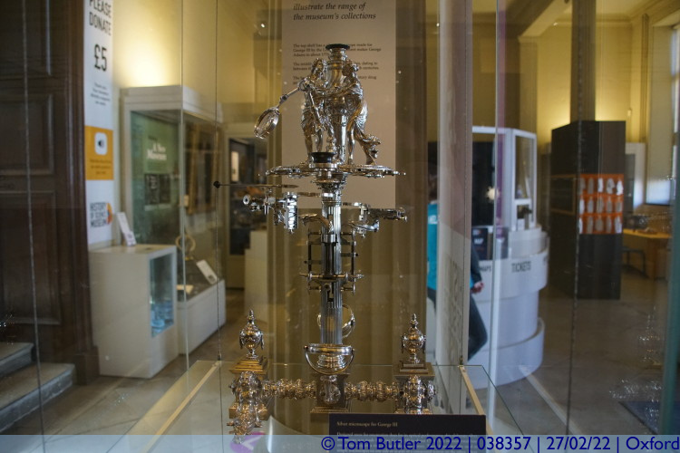Photo ID: 038357, George III Microscope, Oxford, England