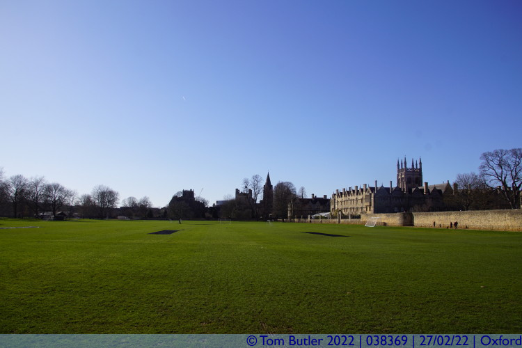 Photo ID: 038369, View across Merton Field, Oxford, England