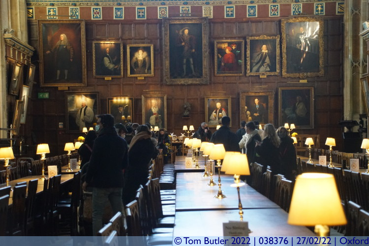 Photo ID: 038376, Pictures above High Table, Oxford, England