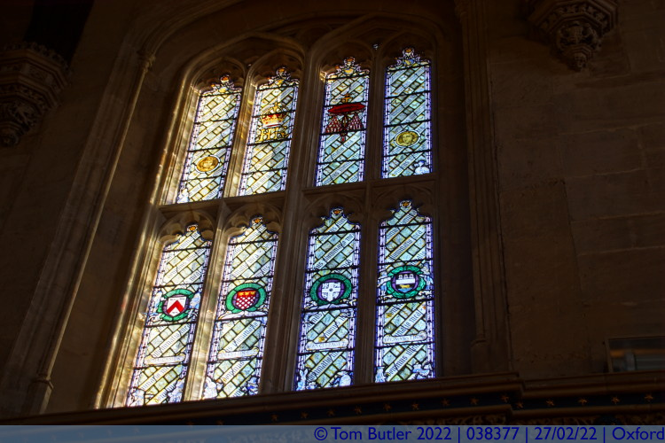 Photo ID: 038377, The Alice in Wonderland Window, Oxford, England