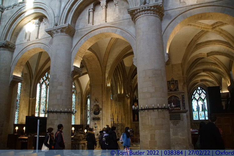 Photo ID: 038384, Inside the Cathedral, Oxford, England