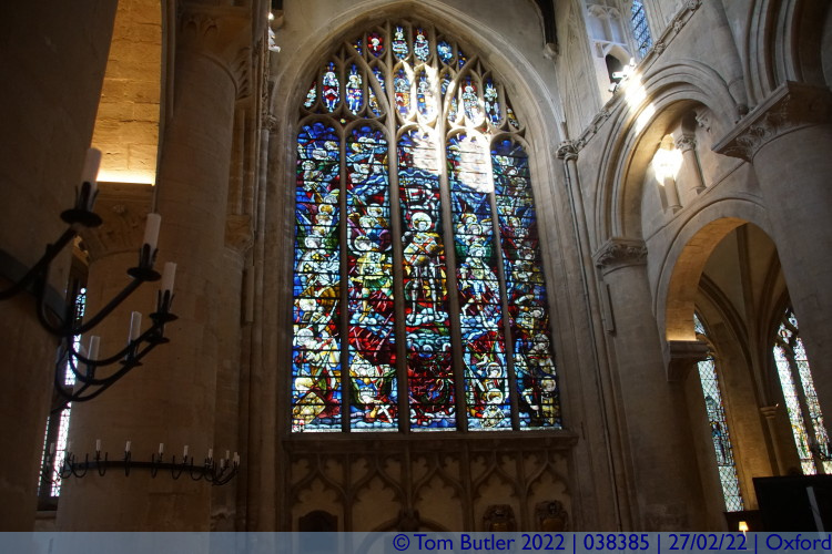 Photo ID: 038385, Stained Glass, Oxford, England
