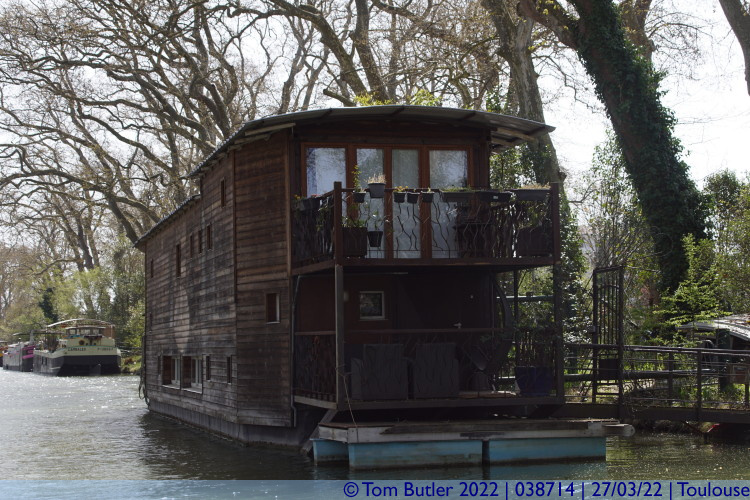 Photo ID: 038714, House Boats, Toulouse, France