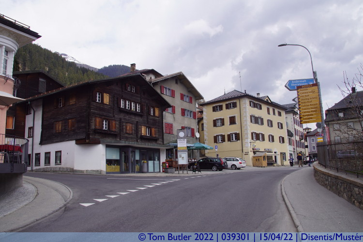 Photo ID: 039301, Centre of town, Disentis/Mustr, Switzerland