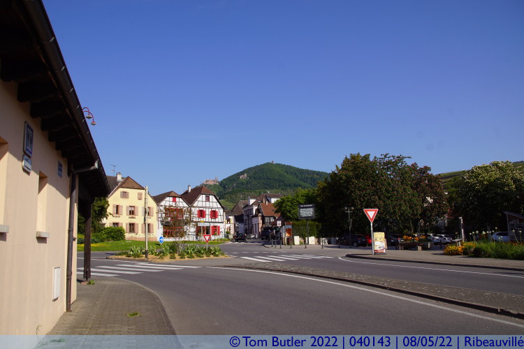 Photo ID: 040143, View from the bus stop, Ribeauvill, France