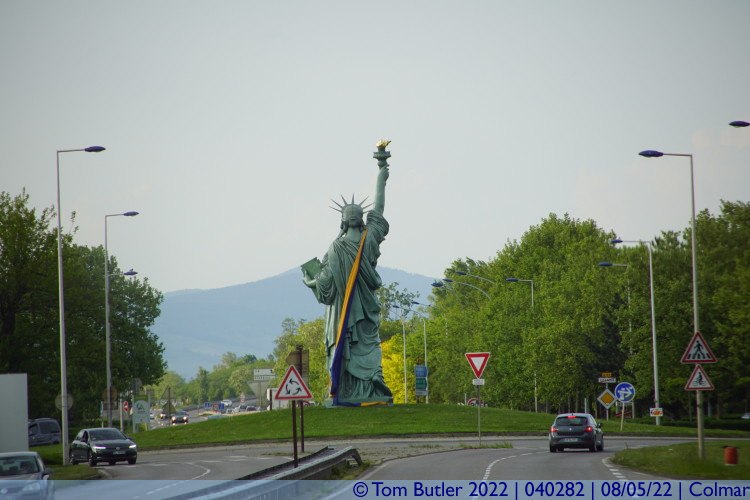 Photo ID: 040282, Approaching the Statue of Liberty, Colmar, France