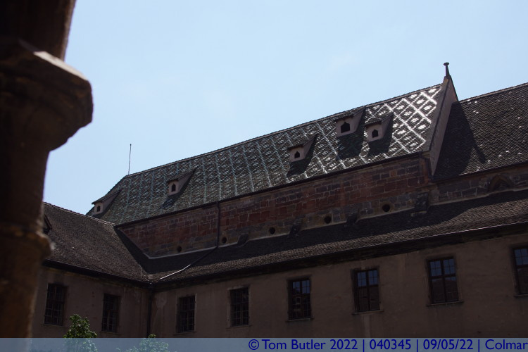 Photo ID: 040345, Roof of the convent, Colmar, France