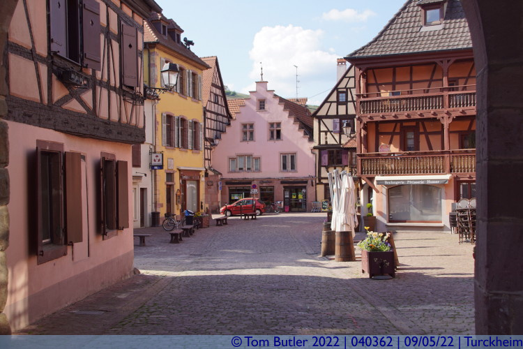 Photo ID: 040362, Inside the old town, Turckheim, France