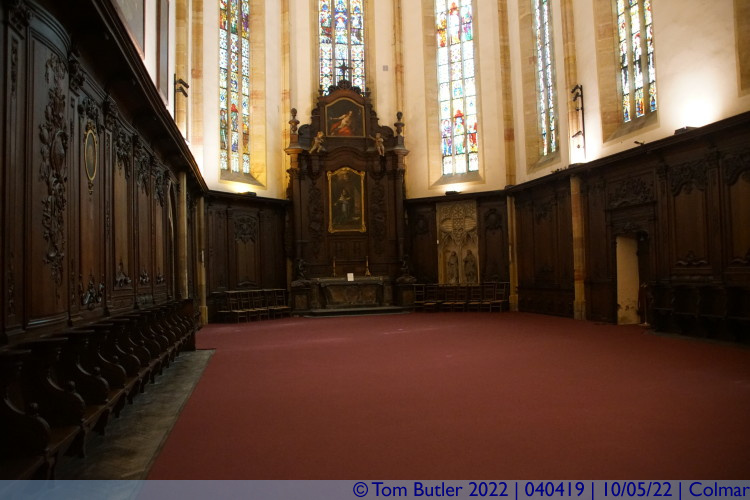 Photo ID: 040419, Where the Choir and alter would once have been, Colmar, France