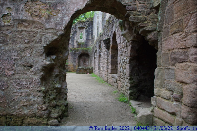 Photo ID: 040443, Through the ruins, Spofforth, England