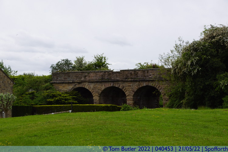 Photo ID: 040453, Ruins of the railway, Spofforth, England