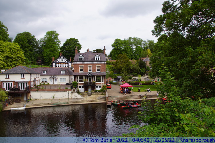 Photo ID: 040540, Boating on the River Nidd, Knaresborough, England