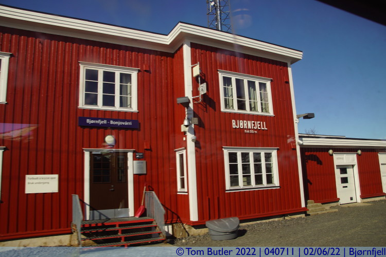 Photo ID: 040711, Station, Bjrnfjell, Norway