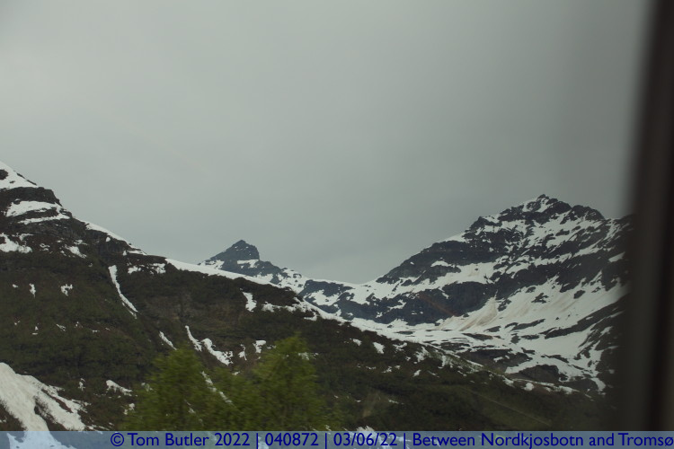 Photo ID: 040872, Cutting through the mountains, Between Nordkjosbotn and Troms, Norway