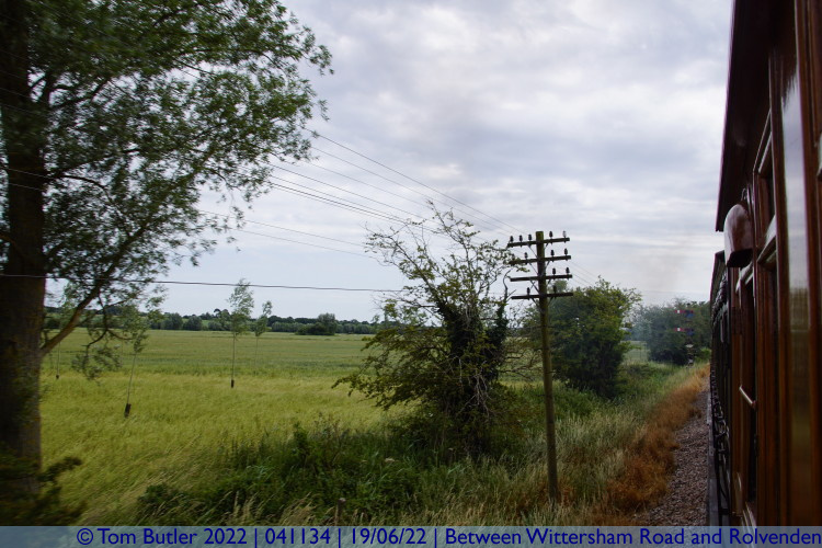 Photo ID: 041134, Telegraph, Between Wittersham Road and Rolvenden, England