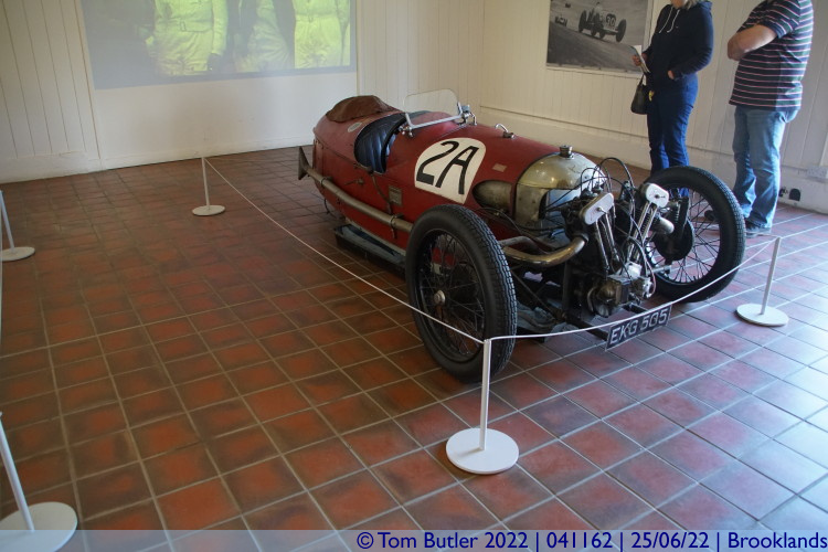 Photo ID: 041162, Original Race Car, Brooklands, England