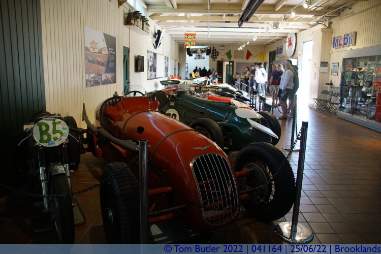 Photo ID: 041164, Race Cars through the ages, Brooklands, England