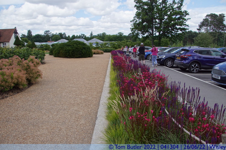 Photo ID: 041304, Worlds prettiest car park, Wisley, England