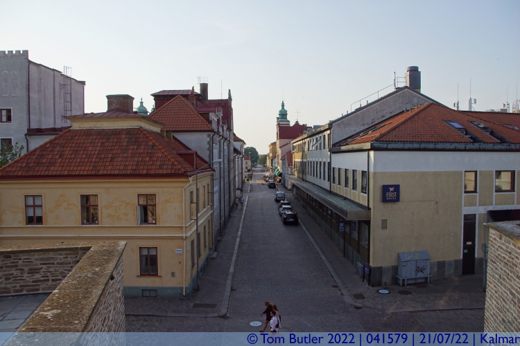 Photo ID: 041579, Looking back towards Stortorget, Kalmar, Sweden