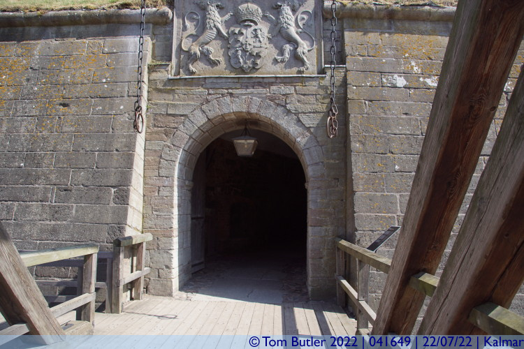 Photo ID: 041649, Entering the inner fortifications, Kalmar, Sweden