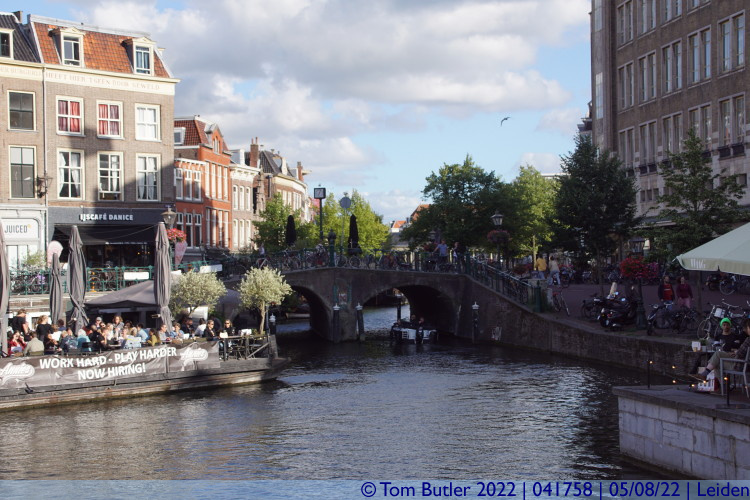 Photo ID: 041758, Fish Bridge, Leiden, Netherlands