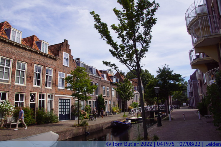 Photo ID: 041975, End of the Doelengracht, Leiden, Netherlands