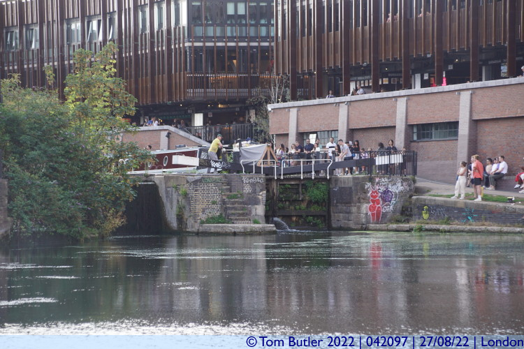 Photo ID: 042097, Hawley Lock from Kentish Town Lock, London, England