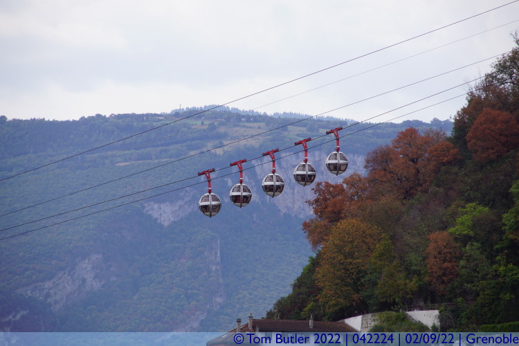 Photo ID: 042224, Cable Car, Grenoble, France