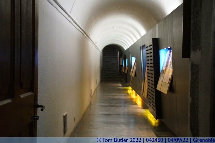 Photo ID: 042460, Corridor linking the chapel to the cloister, Grenoble, France