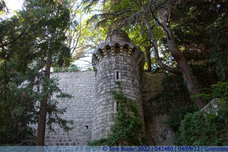 Photo ID: 042480, Fortifications now gardens, Grenoble, France