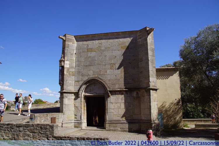 Photo ID: 042600, Chapelle Notre-Dame-de-Sant, Carcassonne, France