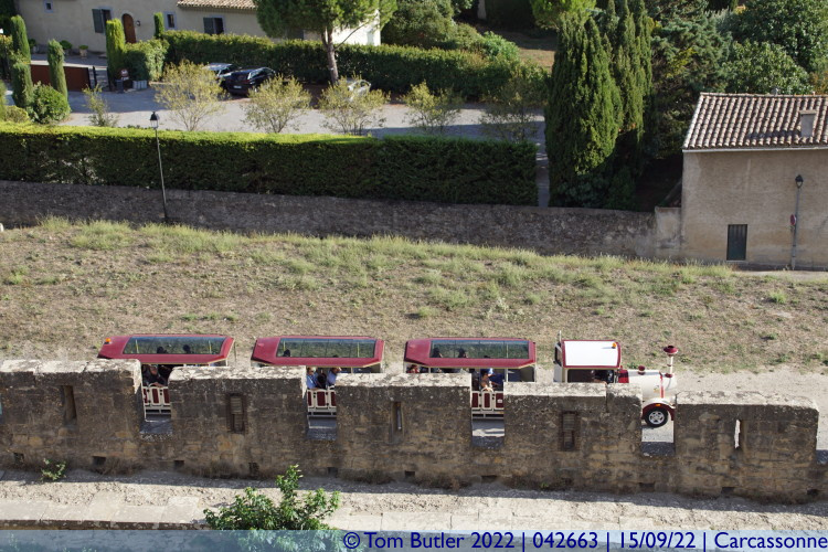Photo ID: 042663, Petit Train, Carcassonne, France