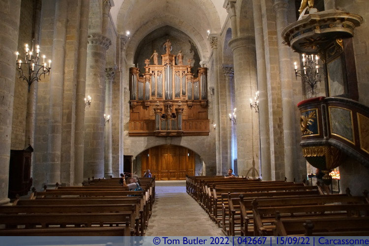 Photo ID: 042667, Organ, Carcassonne, France