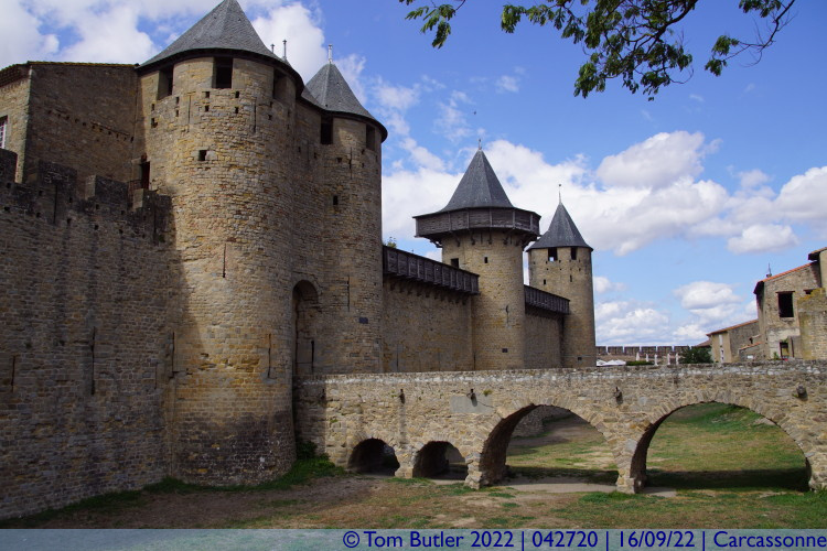 Photo ID: 042720, Chteau Comtal, Carcassonne, France