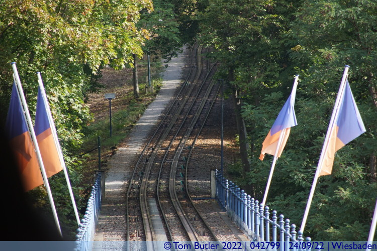 Photo ID: 042799, Looking up the tracks, Wiesbaden, Germany