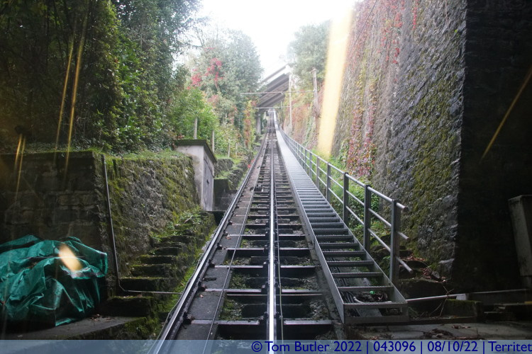 Photo ID: 043096, Bottom of the Funicular, Territet, Switzerland