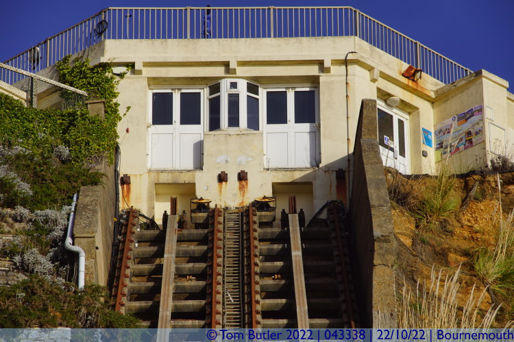 Photo ID: 043338, East Cliff lift top station, Bournemouth, England