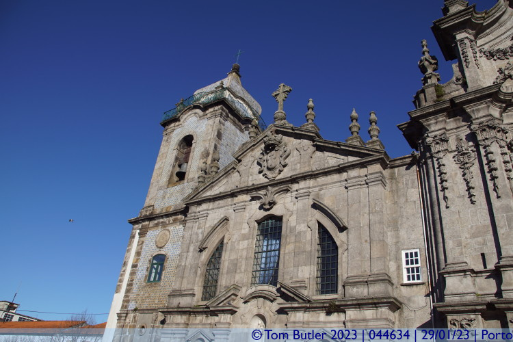 Photo ID: 044634, Front of the Igreja do Carmo, Porto, Portugal