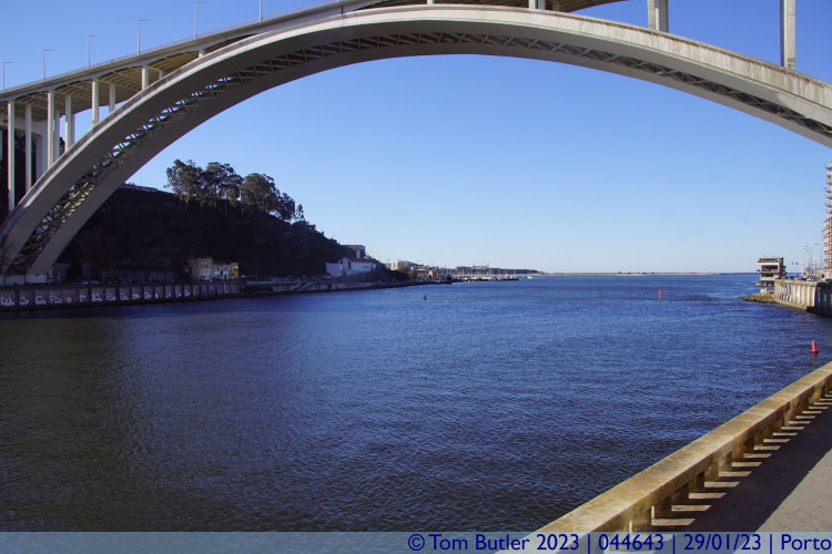 Photo ID: 044643, Bridge and mouth of the Douro, Porto, Portugal