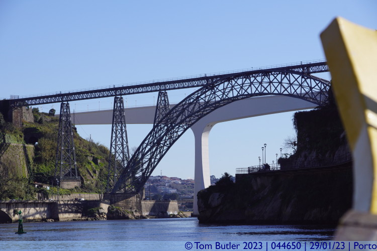 Photo ID: 044650, Two railway bridges, Porto, Portugal