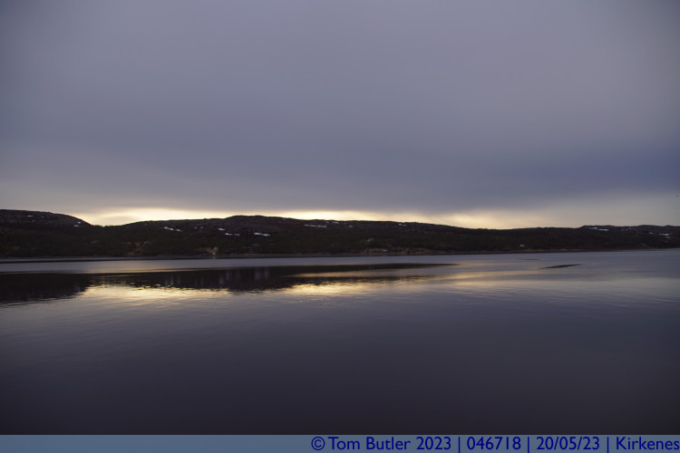 Photo ID: 046718, Rain clouds slowly clearing, Kirkenes, Norway