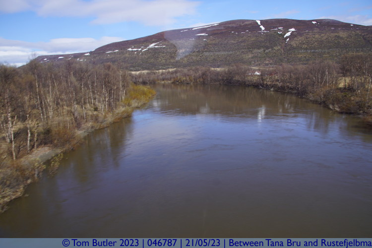 Photo ID: 046787, Crossing the Bijohka, Between Tana Bru and Rustefjelbma, Norway