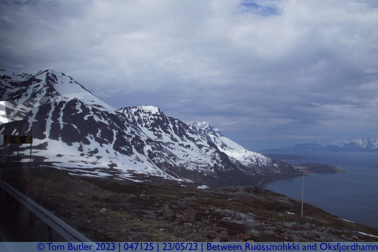 Photo ID: 047125, Peaks, Between Ruossmohkki and Oksfjordhamn, Norway