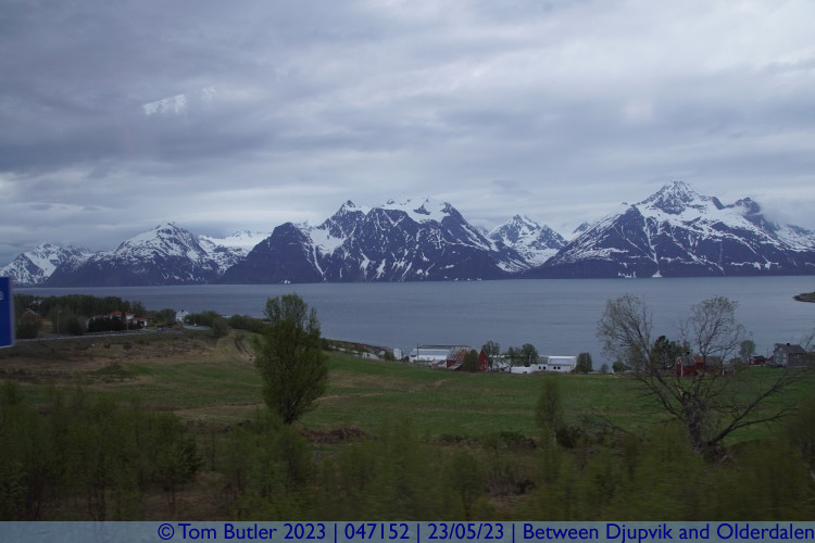 Photo ID: 047152, The Lyngenfjorden, Between Djupvik and Olderdalen, Norway