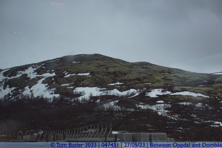 Photo ID: 047451, Sumit of the line close to Hjerkinn (1,024.4m), Between Oppdal and Dombs, Norway