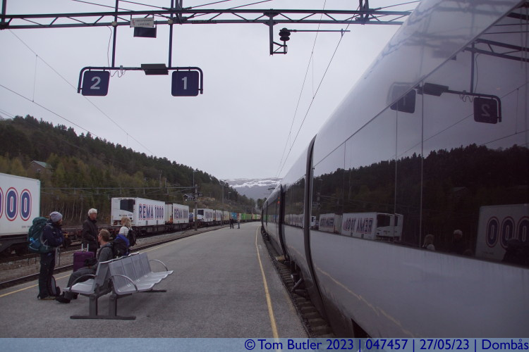 Photo ID: 047457, On Dombs Station, Dombs, Norway