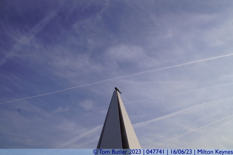 Photo ID: 047741, Top of the Pyramid, Milton Keynes, England